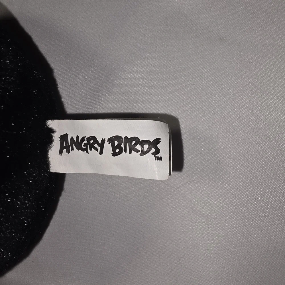 Angry Birds Black Bomb Plush Stuffed Animal 5